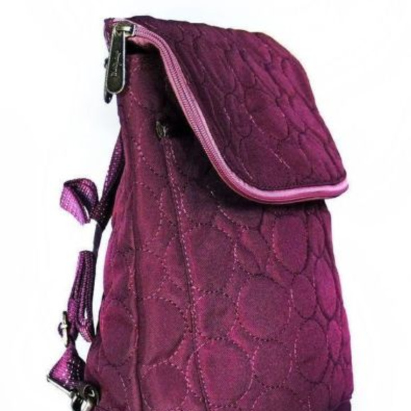 thirty-one | Bags | Thirty One Vary You Backpack Purse Quilted Dots ...